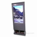 Shoe Polisher with LCD Advertising Player, Human Induced Black, Brown and Transparent